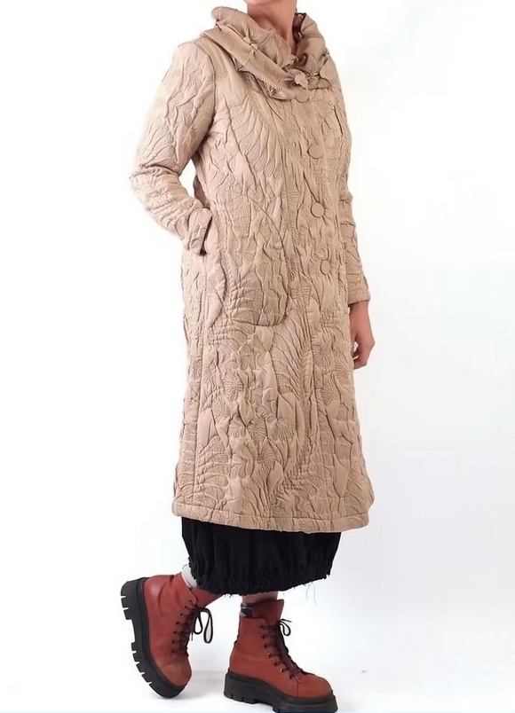 Vanite Couture Coat - 86321 - CHAMPAGNE