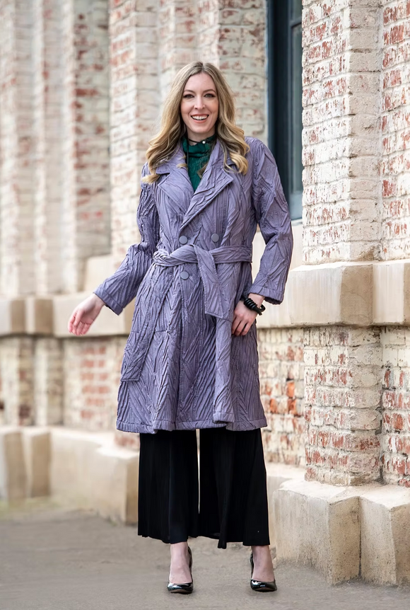 Vanite Couture Coat - 88023 - GREY