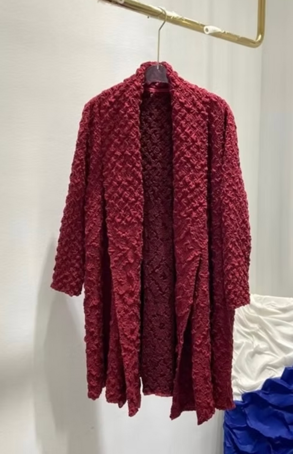 Vanite Couture Coat - 820202 - WINE