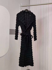 Vanite Couture Coat - 21677 - BLACK