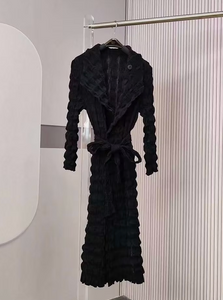 Vanite Couture Coat - 21677 - BLACK