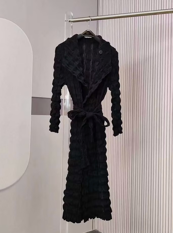 Vanite Couture Coat - 21677 - BLACK