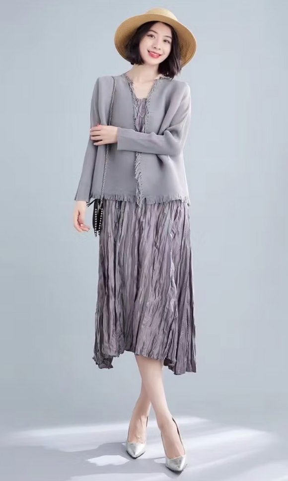 Vanite Couture Duster - 21011 - GREY