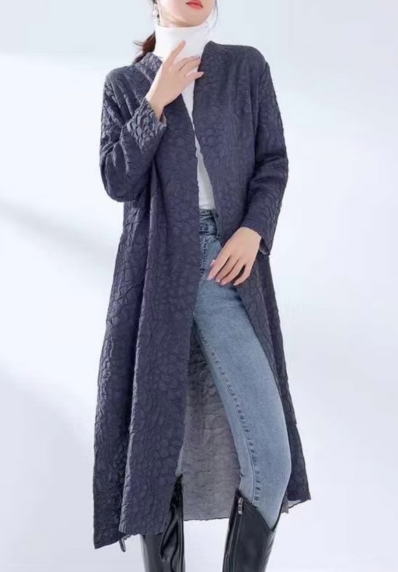 Vanite Couture Duster - 90006 - DARK GREY/LIGHTGREY