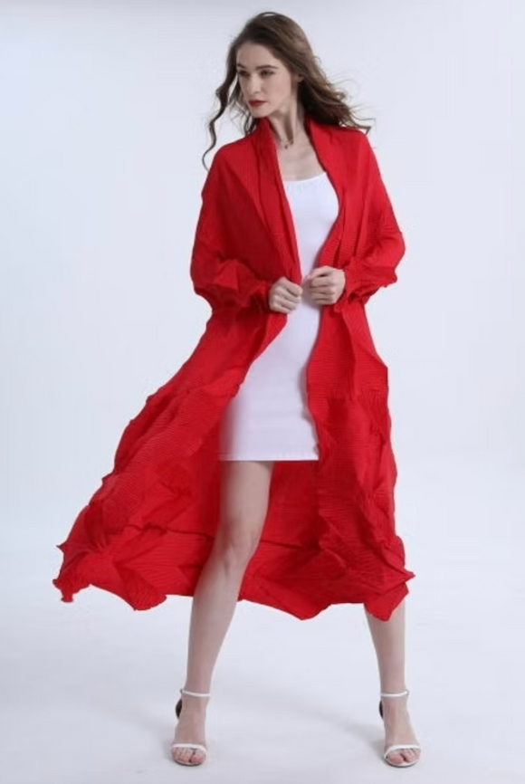 Vanite Couture Duster - 88042 - RED