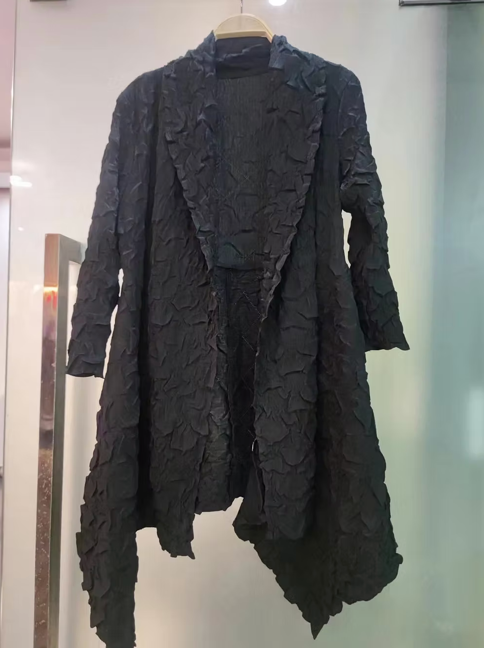 Vanite Couture Coat - 3196 - BLACK
