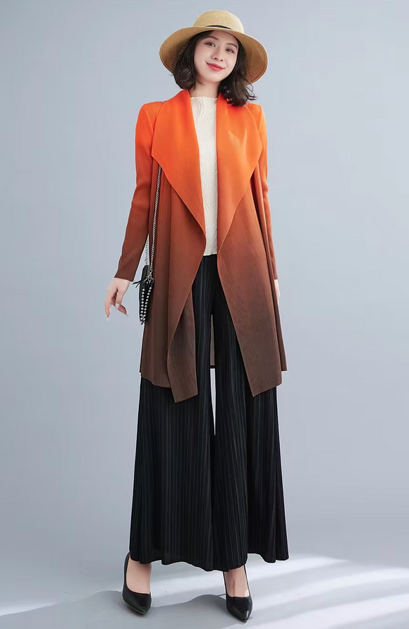 Vanite Couture Duster - 82030 - ORANGE