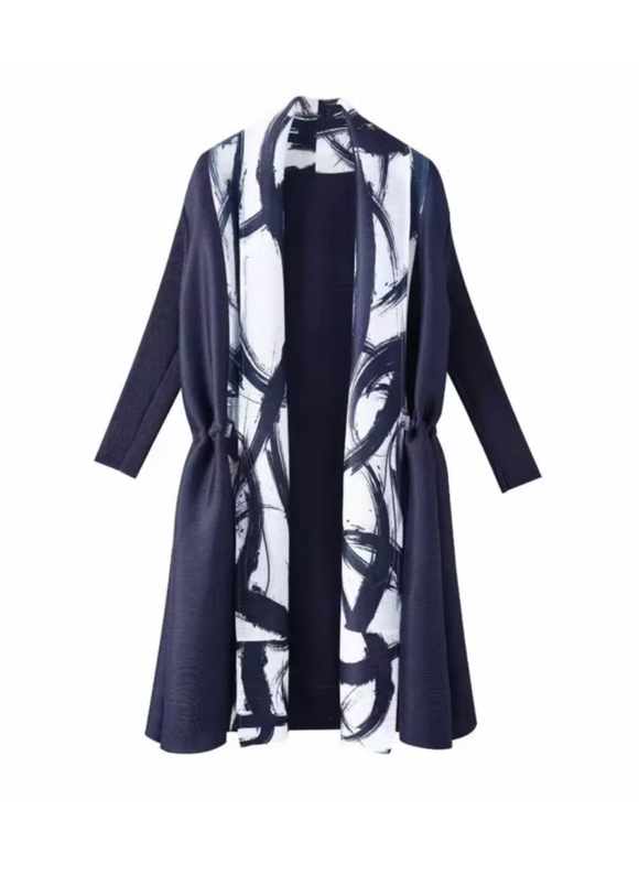 Vanite Couture Duster - 68171 - BLACK/WHITE