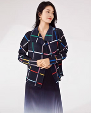 Vanite Couture Jacket - 9126 - BLACK/MULTI