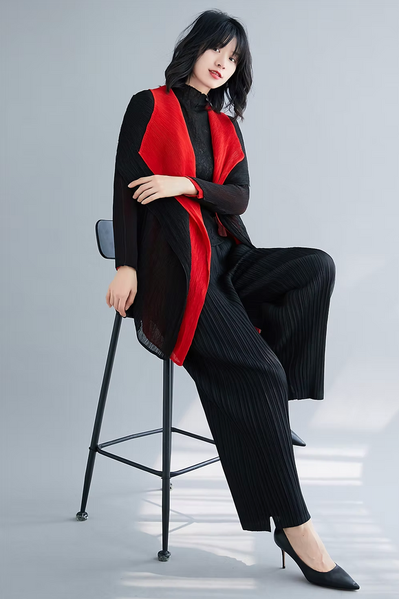 Vanite Couture One Size Jacket - 81004 - RED/BLACK