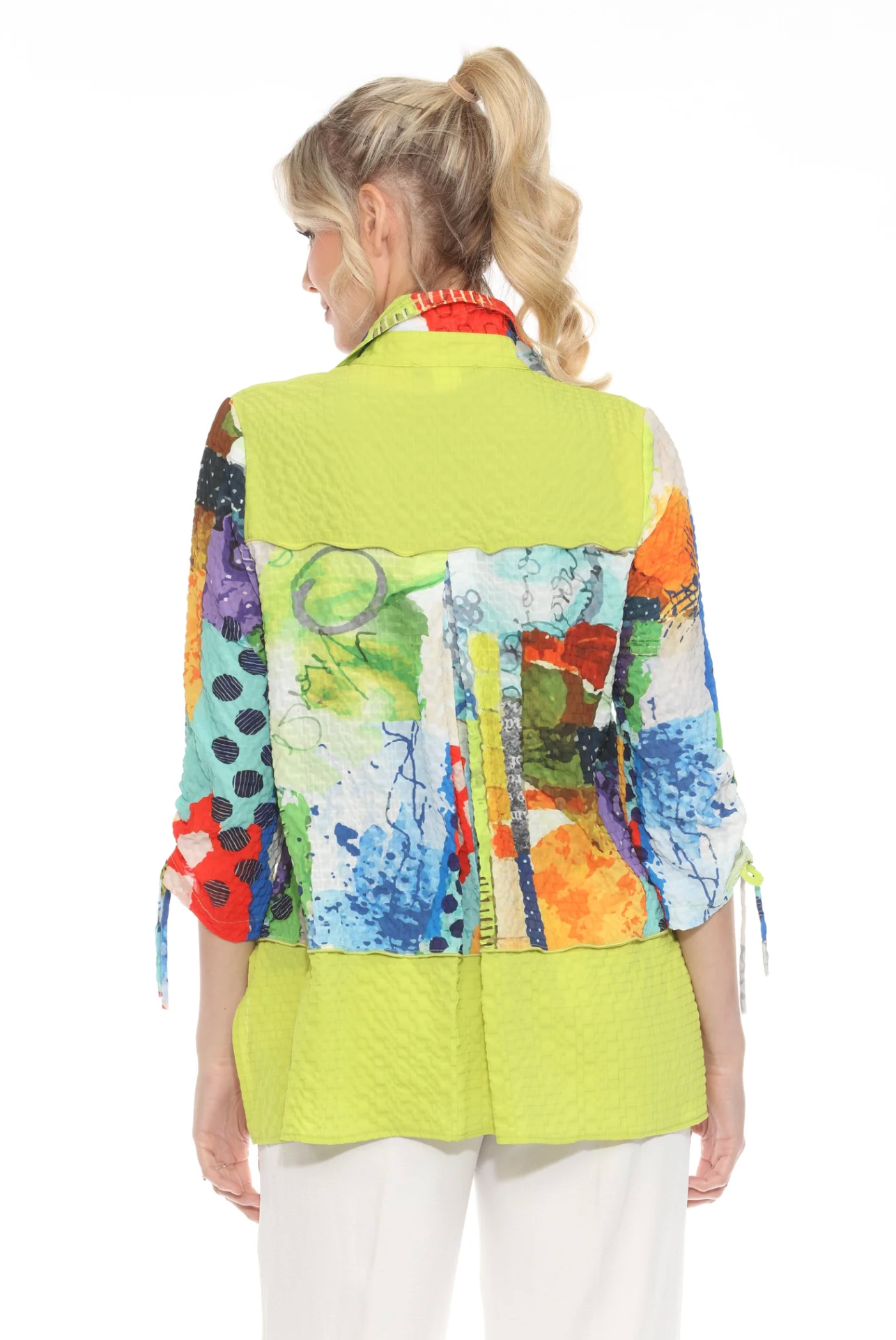 Moonlight Abstract Jacket - 3998