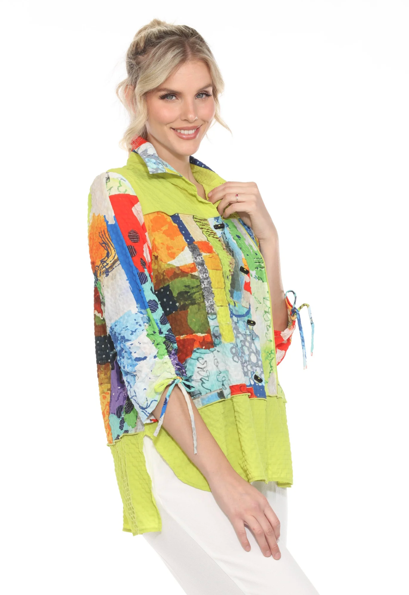 Moonlight Abstract Jacket - 3998