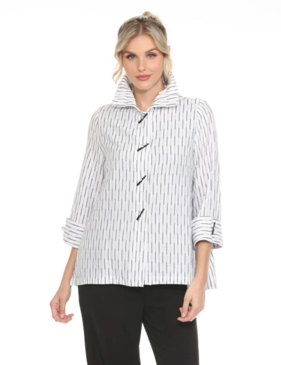 Moonlight Top - 2417SIV - WHITE