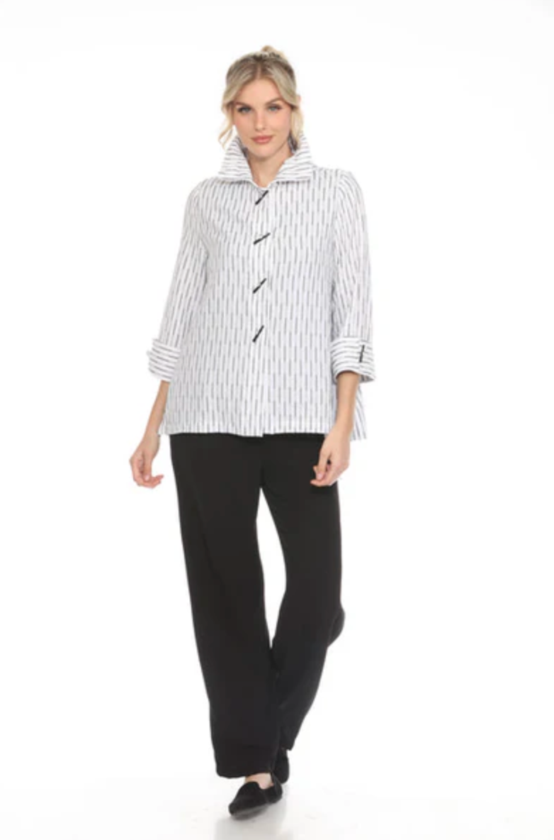 Moonlight Top - 2417SIV - WHITE