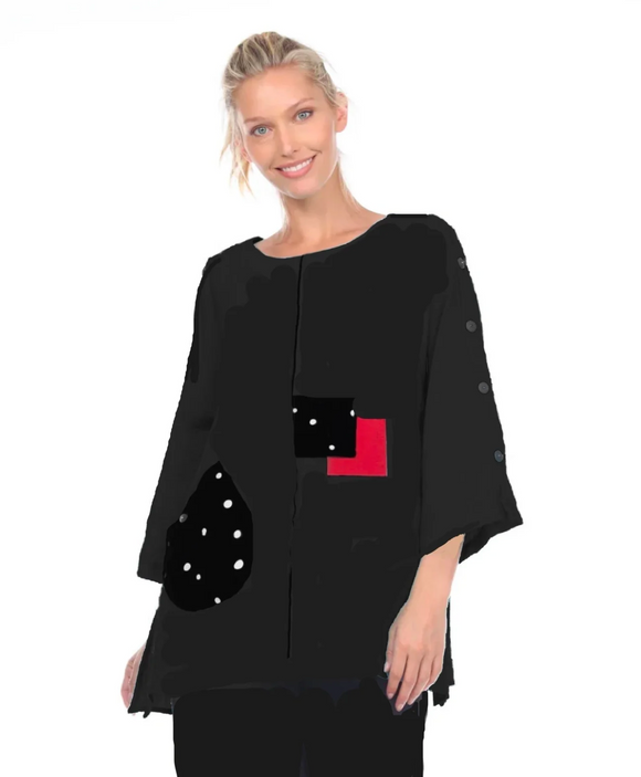 Moonlight Tunic - 2758 - BLK