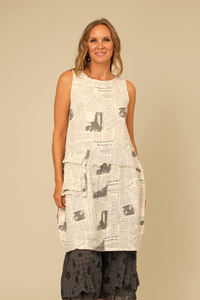 Chalet Genesis Dress - GRAPHITE (NOT PARCHMENT)