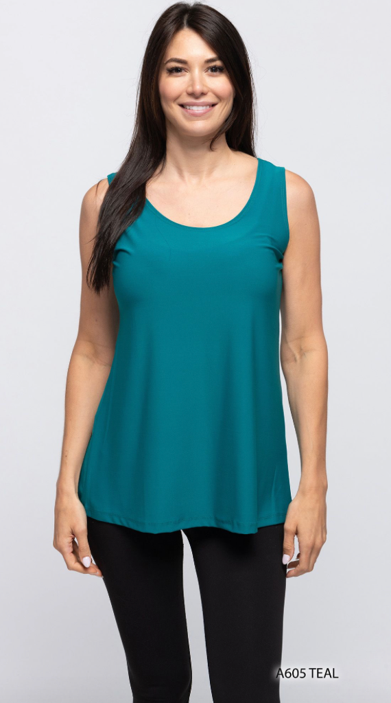 Creation by Lady Liberty Tank Top - A605 - TEAL