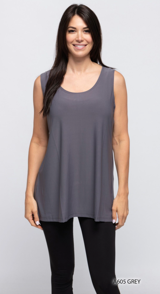 Creation by Lady Liberty Tank Top - A605 - GREY