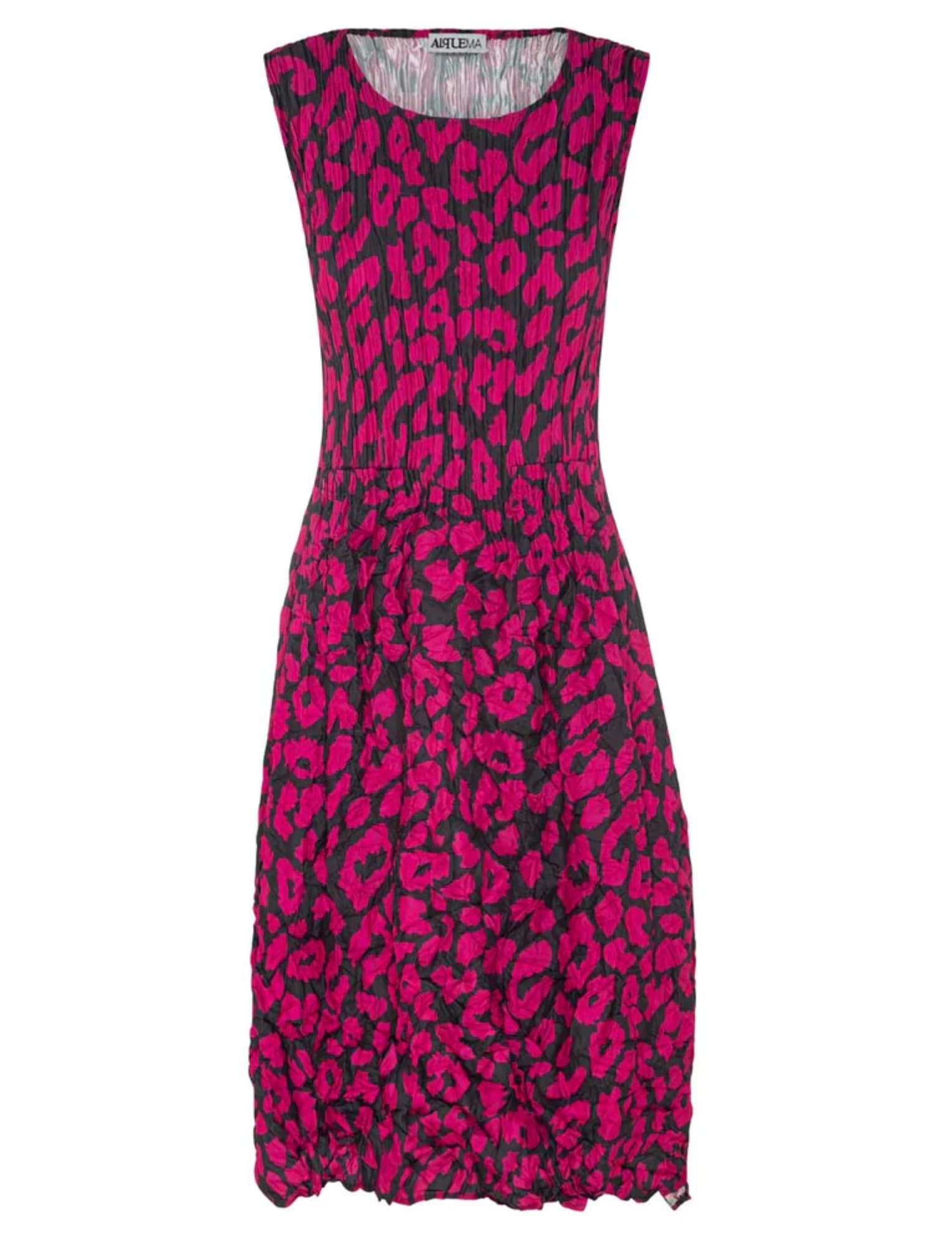 Alquema Smash Pocket Dress - PINK LEOPARD