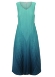 Alquema Long Estrella Dress - ATLANTIS BLUE