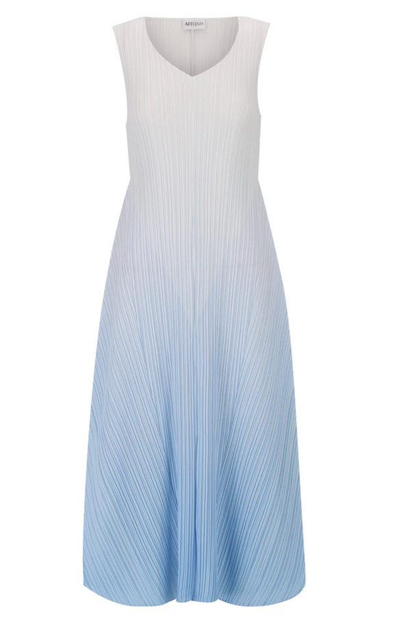 Alquema Long Estrella Dress - ICE BLUE