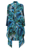 Alquema Long Collare Coat - AQUA BOWS