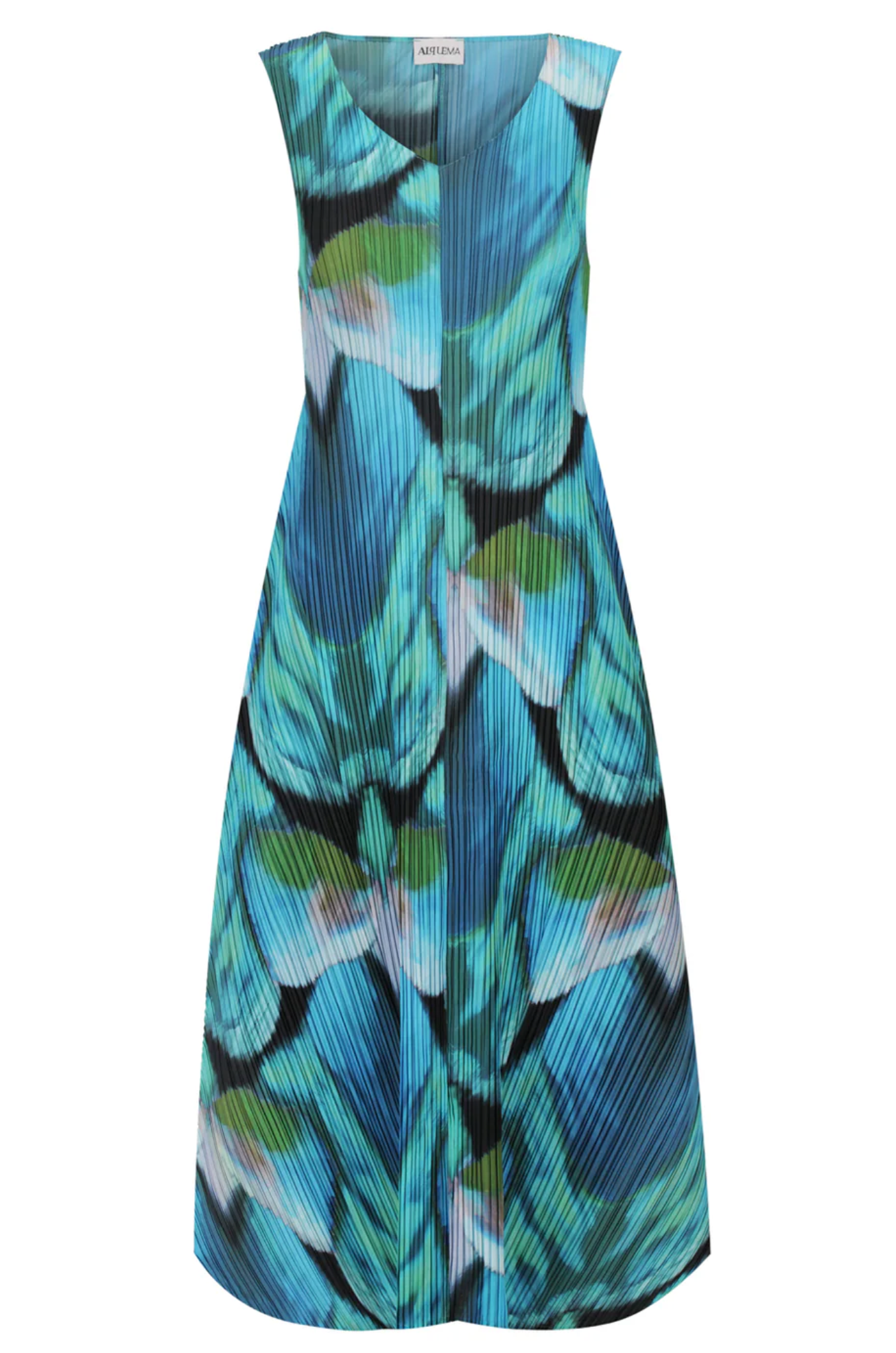 Alquema Long Estrella Dress - AQUA BOWS