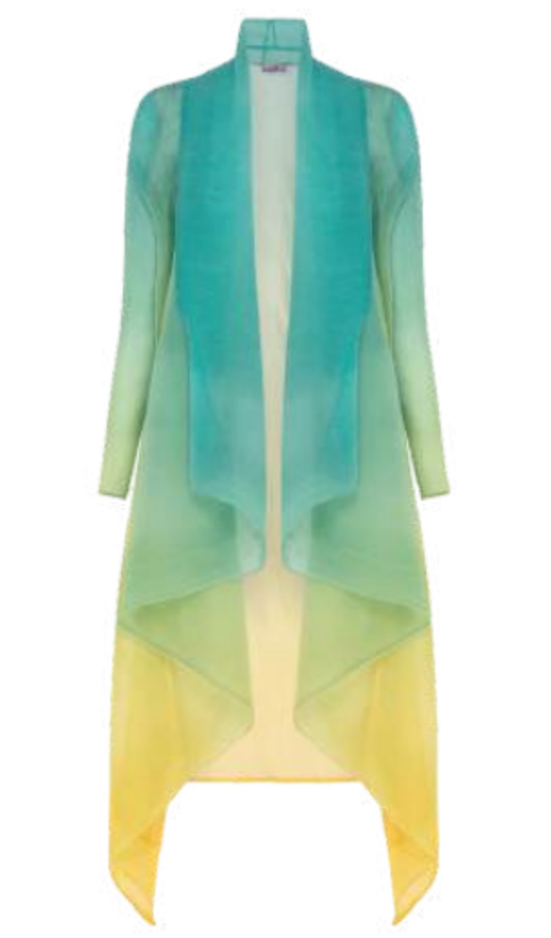 Alquema Short Collare Coat - SCUBA YELLOW