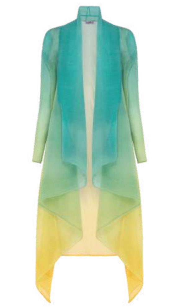 Alquema Short Collare Coat - SCUBA YELLOW