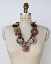 BEYOND THREADS Ivory Platillos Wrap Necklace