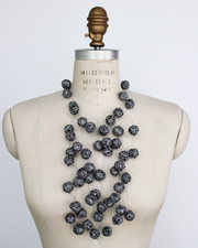 BEYOND THREADS Grey Juliet Necklace