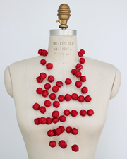 BEYOND THREADS Scarlet Juliet Necklace