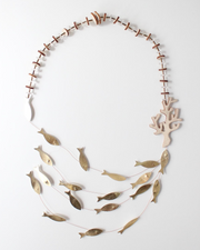 BEYOND THREADS Ivory Escuela Necklace