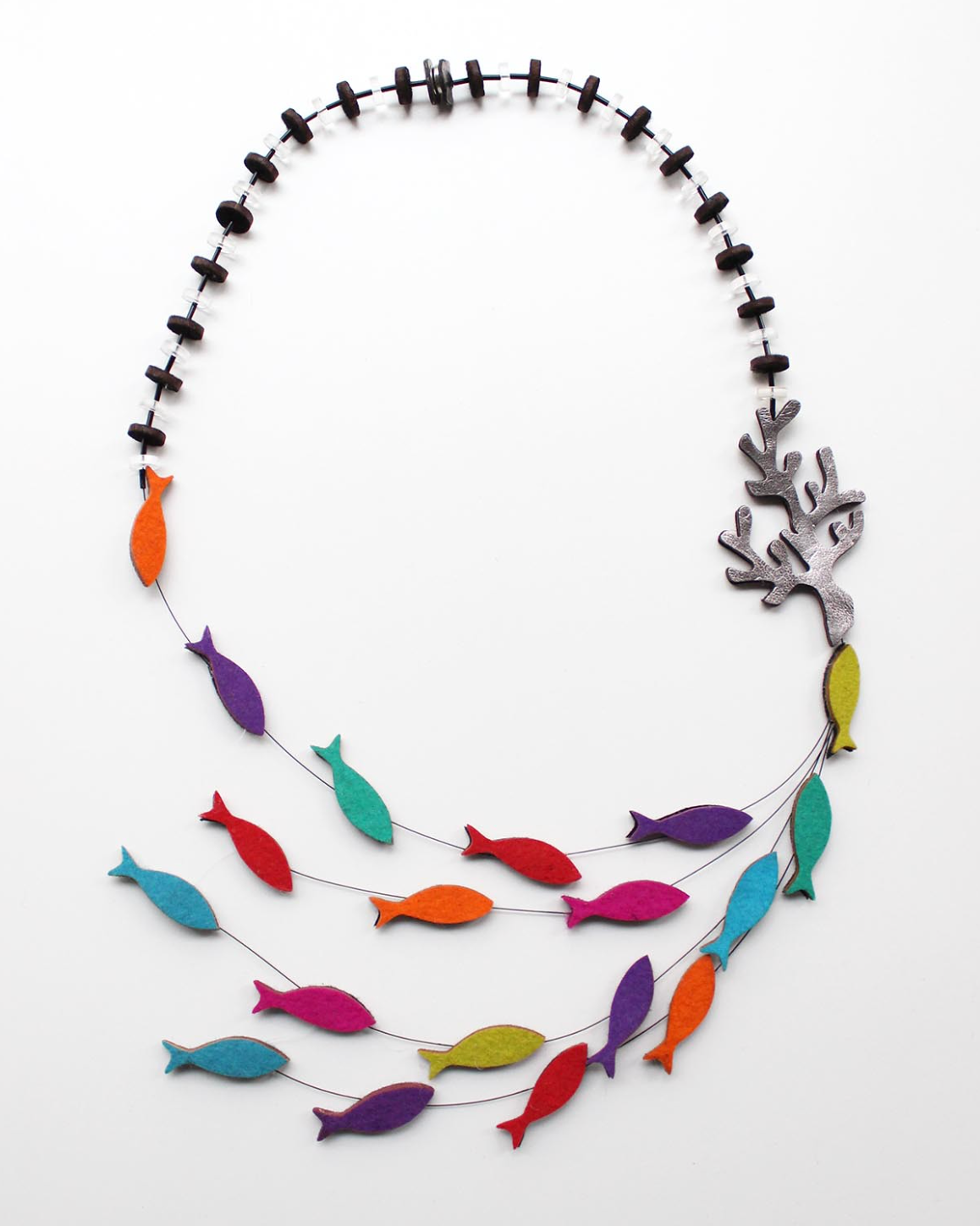 BEYOND THREADS Multi Escuela Necklace