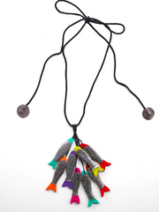 BEYOND THREADS Multi Catch Necklace