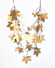 BEYOND THREADS Bronze Sycamore Necklace