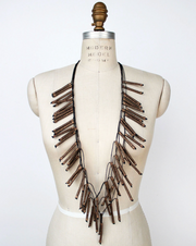 BEYOND THREADS Bronze Firecracker Necklace