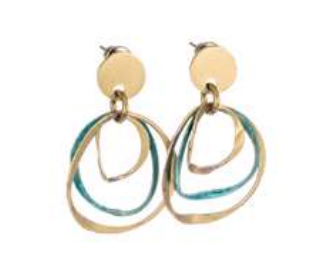 SIBILIA Patina Cascade XS Earrings