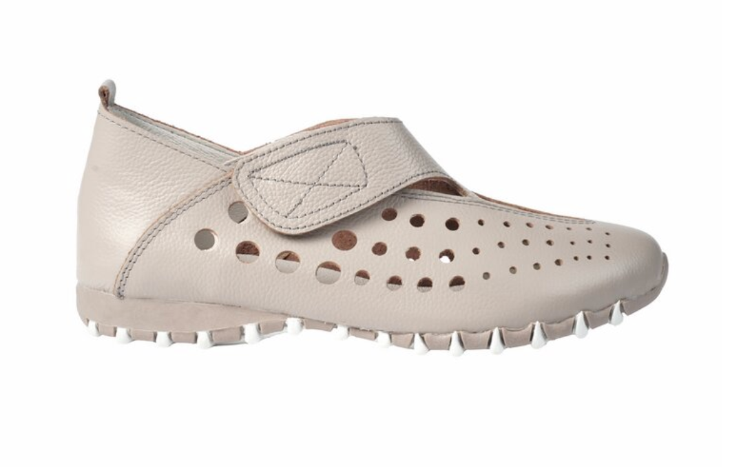 LitFoot Sneaker With Velcro - TAUPA