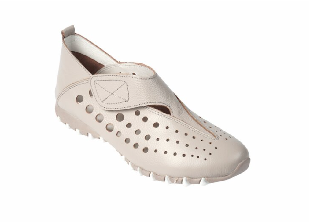 LitFoot Sneaker With Velcro - TAUPA