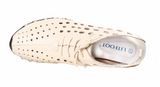 LitFoot Low Lace Up Shoe - BEIGE
