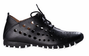 LitFoot Low Lace Up Shoe - BLACK