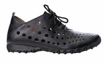 LitFoot Low Lace Up Shoe - BLACKB