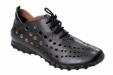 LitFoot Low Lace Up Shoe - BLACKB