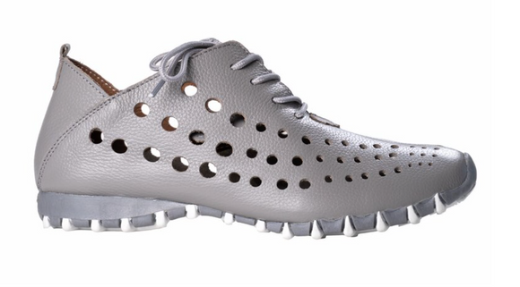 LitFoot Low Lace Up Shoe - GREY