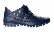LitFoot Low Lace Up Shoe - NAVY BLUE