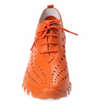 LitFoot Low Lace Up Shoe - ORANGE