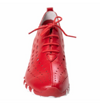 LitFoot Low Lace Up Shoe - RED