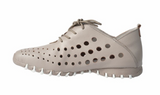 LitFoot Low Lace Up Shoe - TAUPE