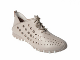 LitFoot Low Lace Up Shoe - TAUPE